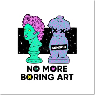 No More Boring Art Posters and Art